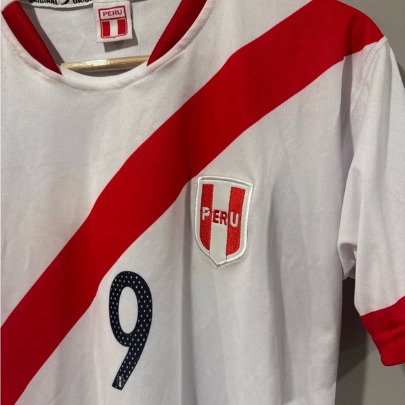 White and Red Men's Jersey - Picture 3 of 7